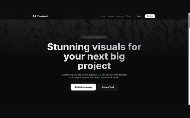 VisualVault website homepage